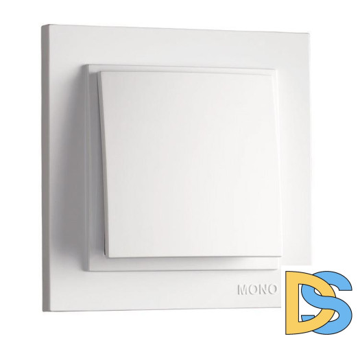 Выключатель одноклавишный Mono Electric Despina 10А 250В жемчуг 102-252525-100