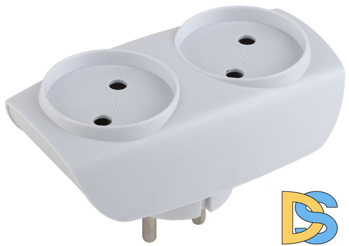 Разветвитель электрический Эра SP-2-W C0045520