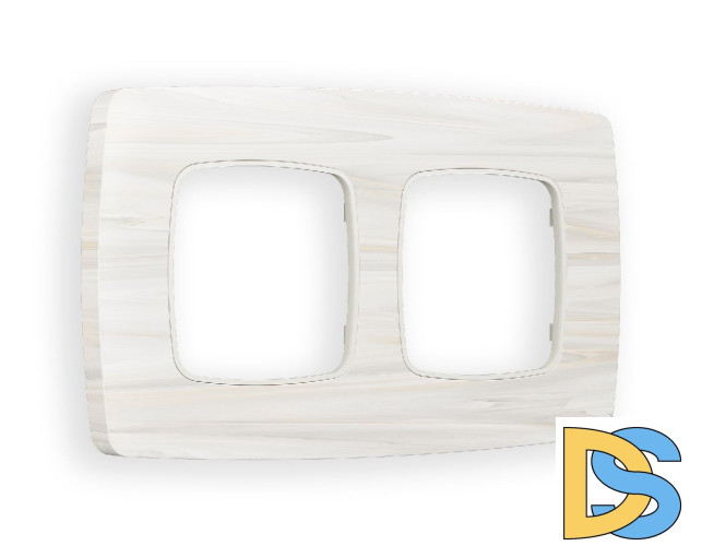 Рамка двухместная Ambrella Volt Opera OF940302