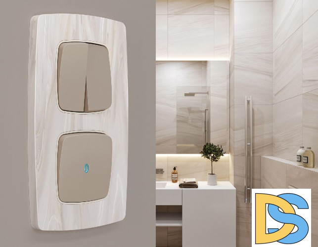 Рамка двухместная Ambrella Volt Opera OF940302