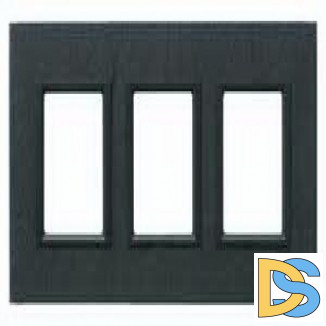 Рамка 3-ая (тройная), Иберийский сланец, серия UNICA TOP/CLASS, Schneider Electric