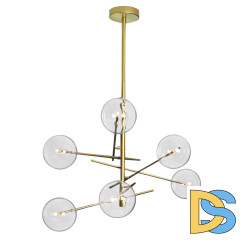 Люстра на штанге Delight Collection Globe Mobile 9307P-6A gold