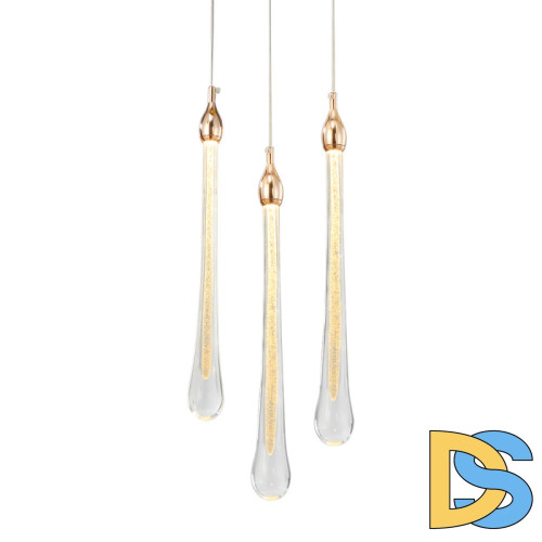 Подвесной светильник Delight Collection Teardrop OM801670-3-G