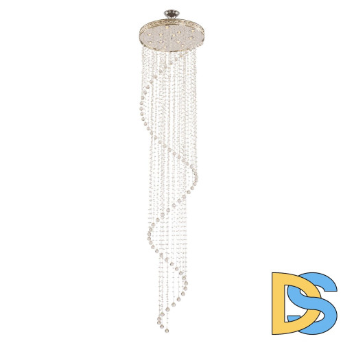 Каскадная люстра Bohemia Ivele Crystal 83131/60IV-260 Ni