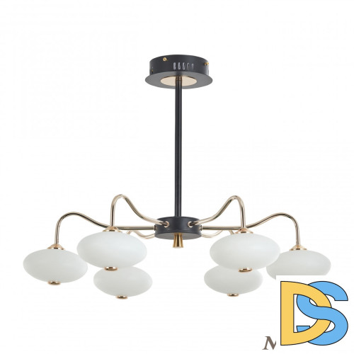 Люстра на штанге Arte Milano Neapolis 273908/6 BK/GD