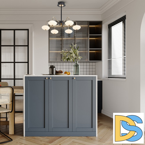 Люстра на штанге Arte Milano Neapolis 273908/6 BK/GD