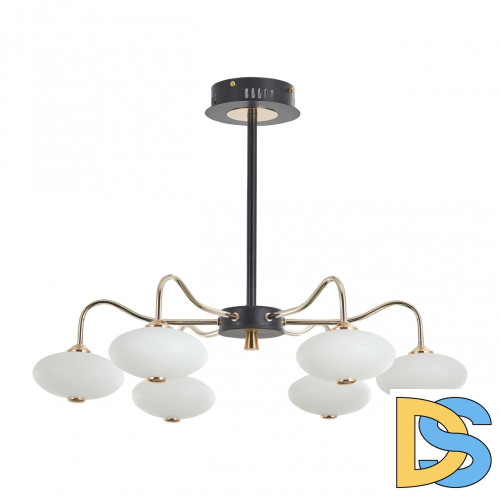 Люстра на штанге Arte Milano Neapolis 273908/6 BK/GD