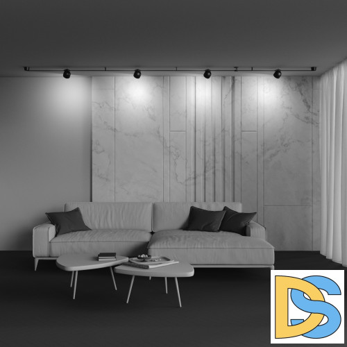 Трековый светильник Maytoni Cup TR124B-12W4K-B