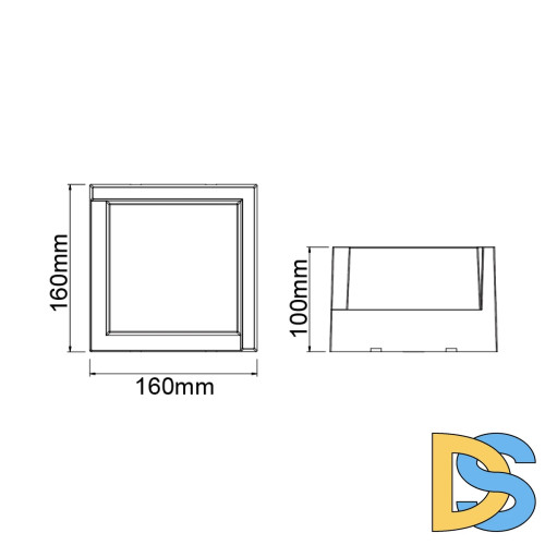 Уличный настенный светильник Mantra Creek 8863