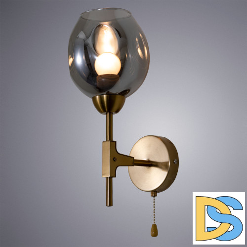 Бра Arte Lamp Yuka Smoky A7759AP-1PB