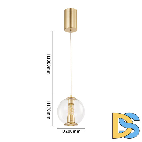 Подвесной светильник Favourite Boble 4551-1P