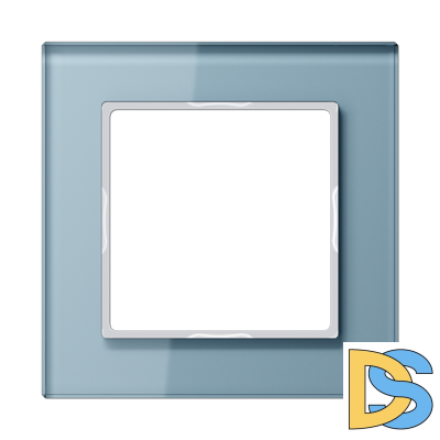 Рамка одноместная Jung AC581GLBLGR