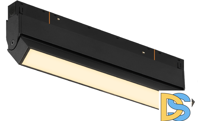 Трековый магнитный светильник iLedex Vision 4822-004-L300-12W-110DG-4000K-BK