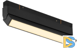 Трековый магнитный светильник iLedex Vision 4822-004-L300-12W-110DG-4000K-BK
