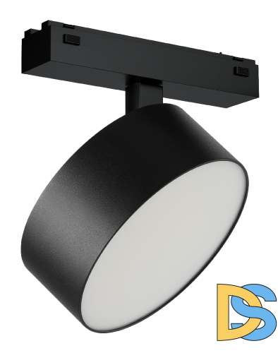 Трековый магнитный светильник iLedex Vision 4825-047-D140-20W-110DG-4000K-BK