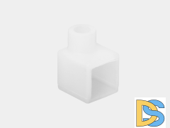 Заглушка с боковым выводом провода для ленты SWG PRO END-WL0808-B 00-00032829