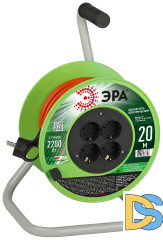 Удлинитель силовой Эра RP-4e-3х1.0-20m Б0056098