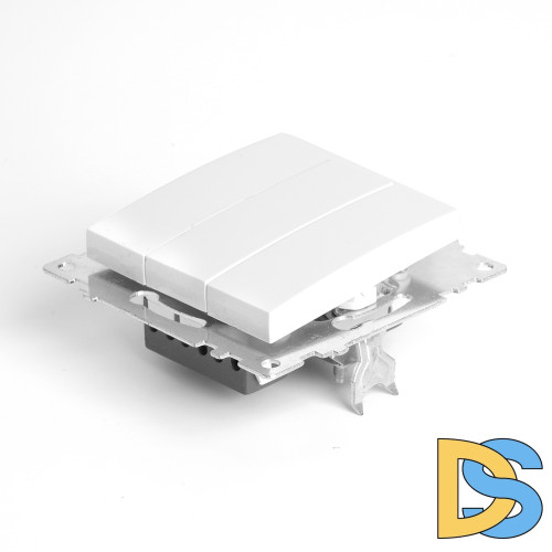 Выключатель трехклавишный Stekker GLS10-7108-01 Катрин 49171