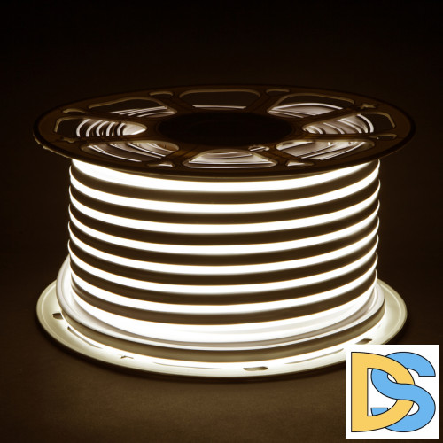 Светодиодный гибкий неон Elektrostandard 220V 9,6W 120Led 2835 IP67 односторонний дневной белый, 50 м 4690389167454 a052994