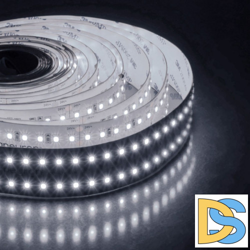 Светодиодная лента Apeyron 24В ПРО 38Вт/м smd2835 240д/м IP20 3800Лм/м 5м 4000К 00-315