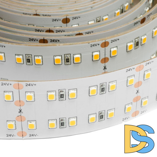 Светодиодная лента Apeyron 24В ПРО 38Вт/м smd2835 240д/м IP20 3800Лм/м 5м 4000К 00-315