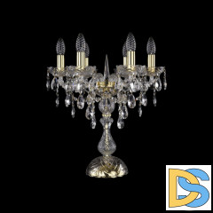 Настольная лампа Bohemia Ivele Crystal 1415L/6/141-47 G