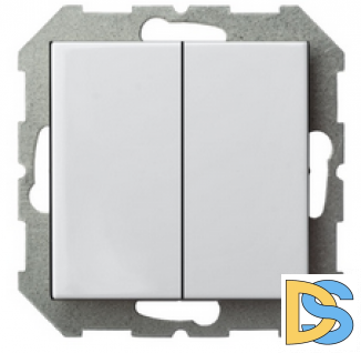 Выключатель Epsilon 2кл. белый