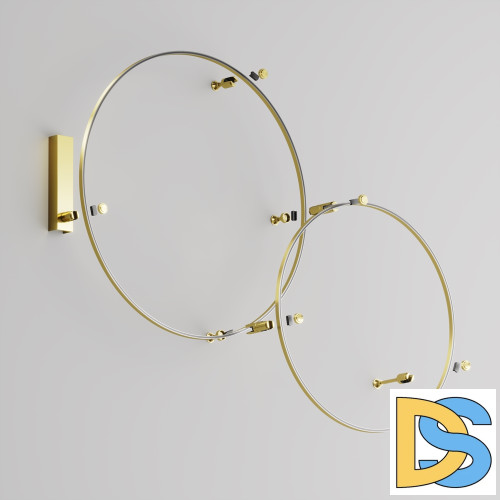 Шинопровод магнитный круглый Maytoni Flarity TRX154-R-D650-BS