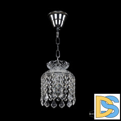 Подвесная люстра Bohemia Ivele Crystal 14781/15 Ni Leafs