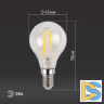 Лампа светодиодная Эра E14 11W 2700K F-LED P45-11w-827-E14 Б0047012