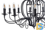 Подвесная люстра Arti Lampadari Amaro E 1.1.12 B