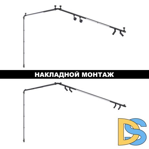 Модульный светодиодный светильник Novotech Konst Glat 359375