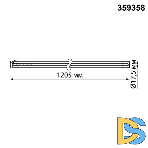Модульный светодиодный светильник Novotech Konst Vitz 359358