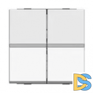 Переключатель 2кл промежуточный ABB Niessen Zenit Белый