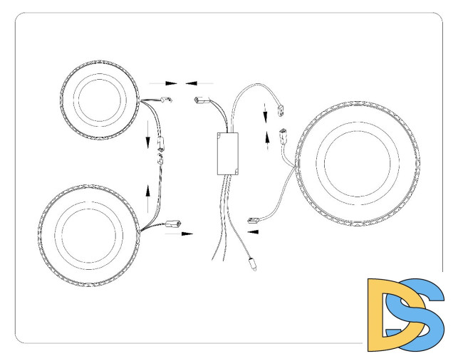 Потолочная люстра Ambrella Light Acrylica Original FA8867