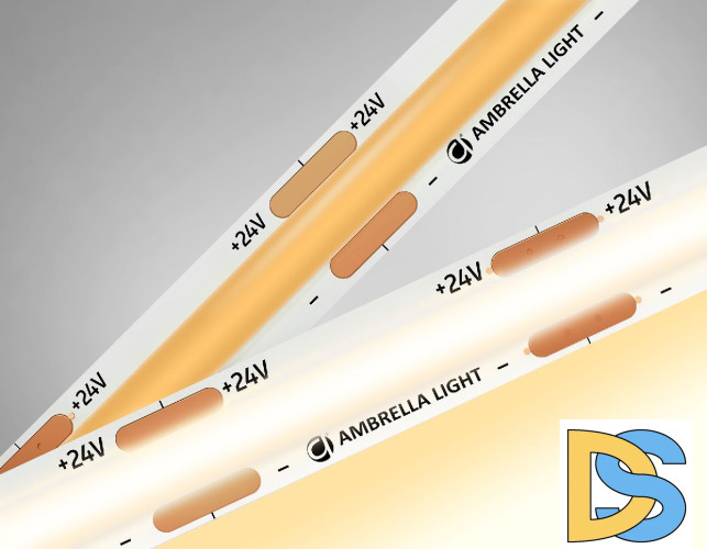 Светодиодная лента Ambrella Light LED Strip 24В COB 12Вт/м 3000K 5м IP20 GS4701