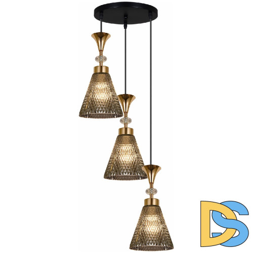 Подвесной светильник Reluce 02005-0.9-03 SMOKE