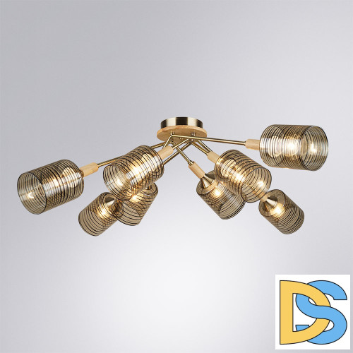 Потолочная люстра Arte Lamp Maria A4536PL-8AB