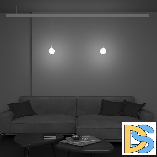 Трековый магнитный светильник Maytoni Luna TR039-4-5WTW-DD-W