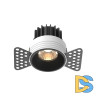 Встраиваемый светильник Maytoni Technical Downlight Round DL058-7W3K-TRS-B