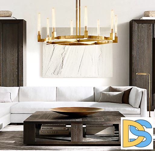 Подвесная люстра Delight Collection Cannele KM0550P-8 brass