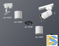 Трековый однофазный светильник Ambrella Light Track System XT6301010 (A2520, C6301, A2061, C6301, N6111)
