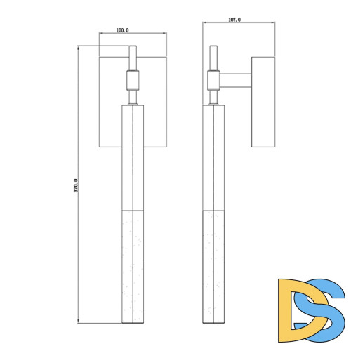 Бра DeLight Collection Vita MB7747-1A br.brass