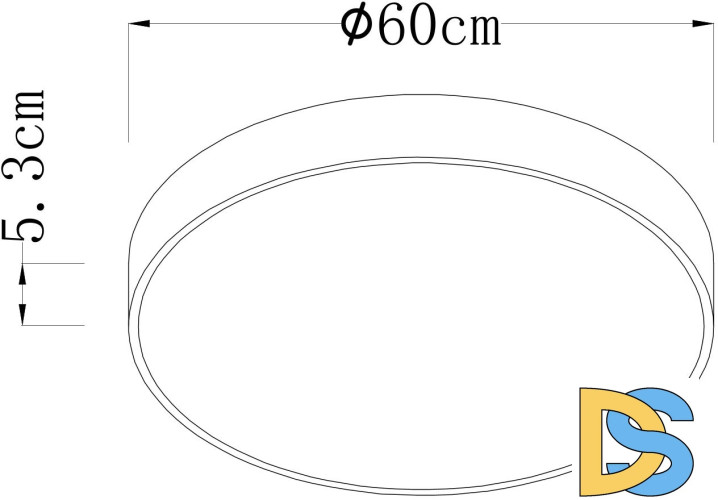 Потолочный светодиодный светильник Arte Lamp Arena A2673PL-1BK