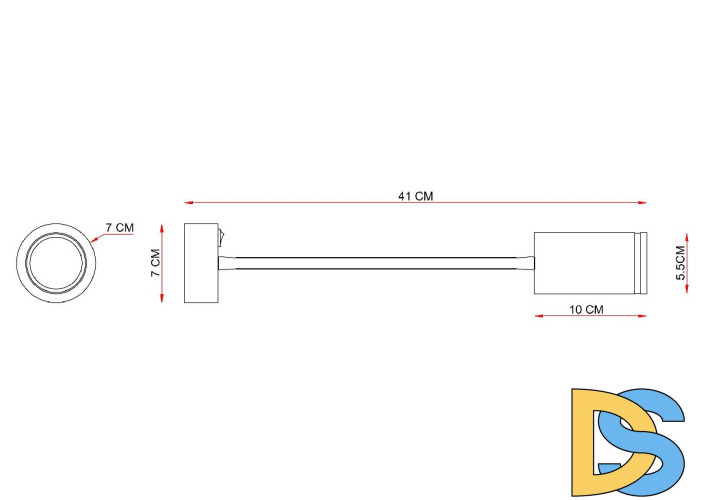 Гибкое бра Arte Lamp Imai A2266AP-1WH