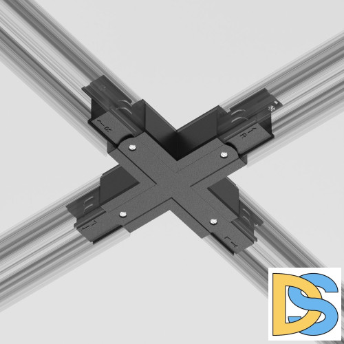 Коннектор X-образный Maytoni Technical Accessorises TRA005CX-31B