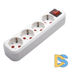 Колодка Feron Stekker 4гн с/з PST1641020 39015