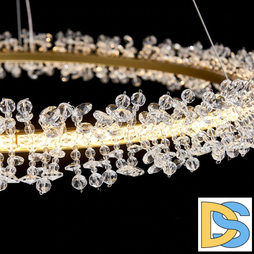 Подвесная люстра Delight Collection OMK8832-80+60+40 gold (D3339)