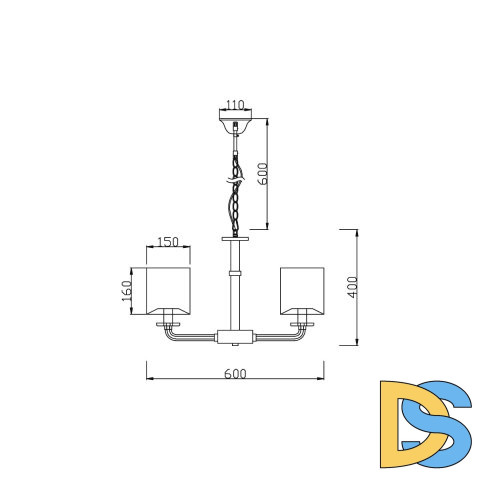 Подвесная люстра Vele Luce Princess VL1753L05