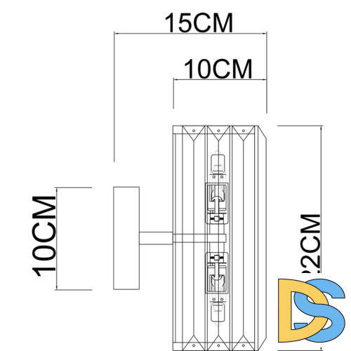 Бра Arte Lamp Santorini A1049AP-2GO